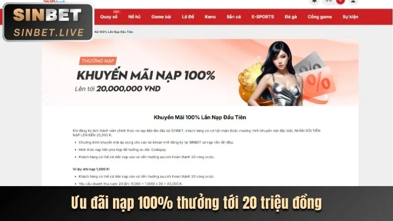 Điền thông tin đăng ký tài khoản 555win live